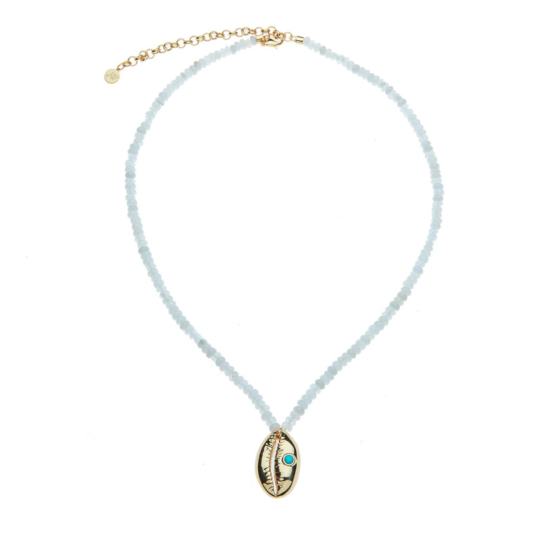 Jane Win Womens Jewelry Strong in the Waves Beaded Necklace