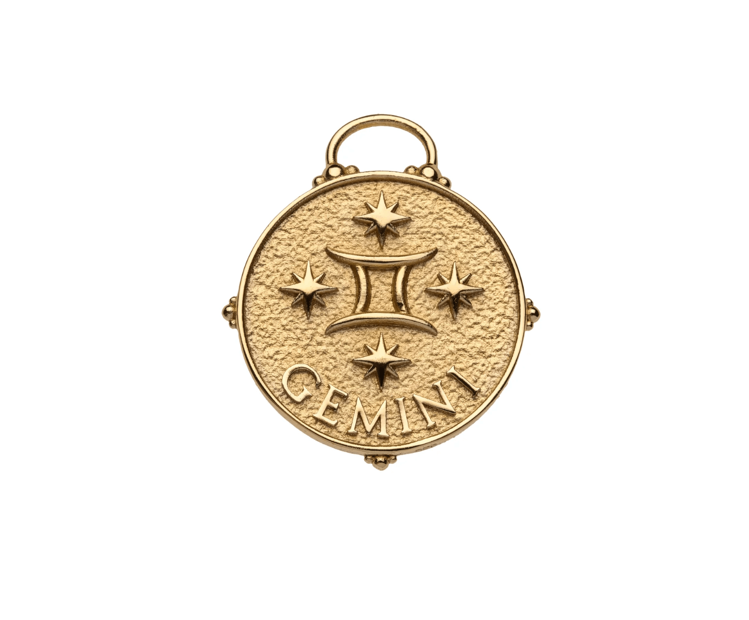 Jane Win Womens Jewelry Zodiac Small Coin Necklace