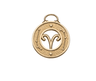Jane Win Womens Jewelry Zodiac Small Coin Necklace
