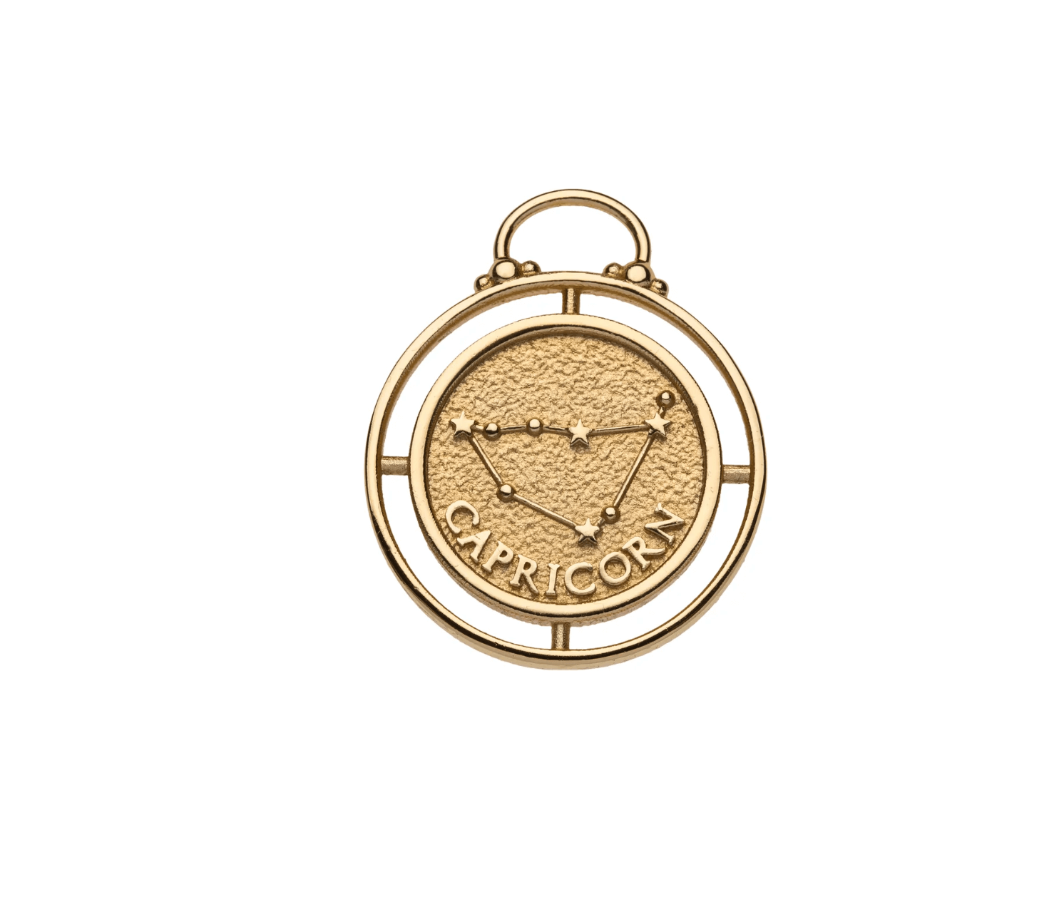 Jane Win Womens Jewelry Zodiac Small Coin Necklace