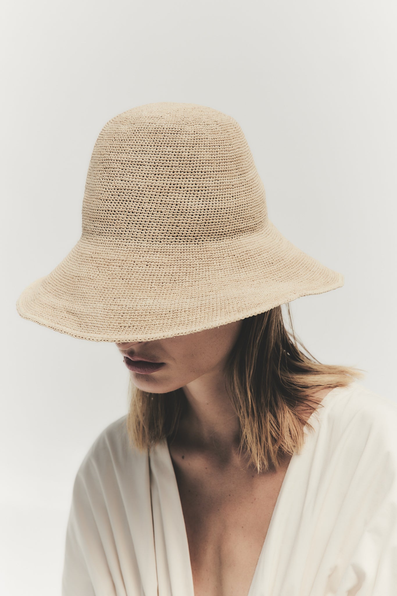 Janessa Leone Womens Accessories Teagan Straw Hat