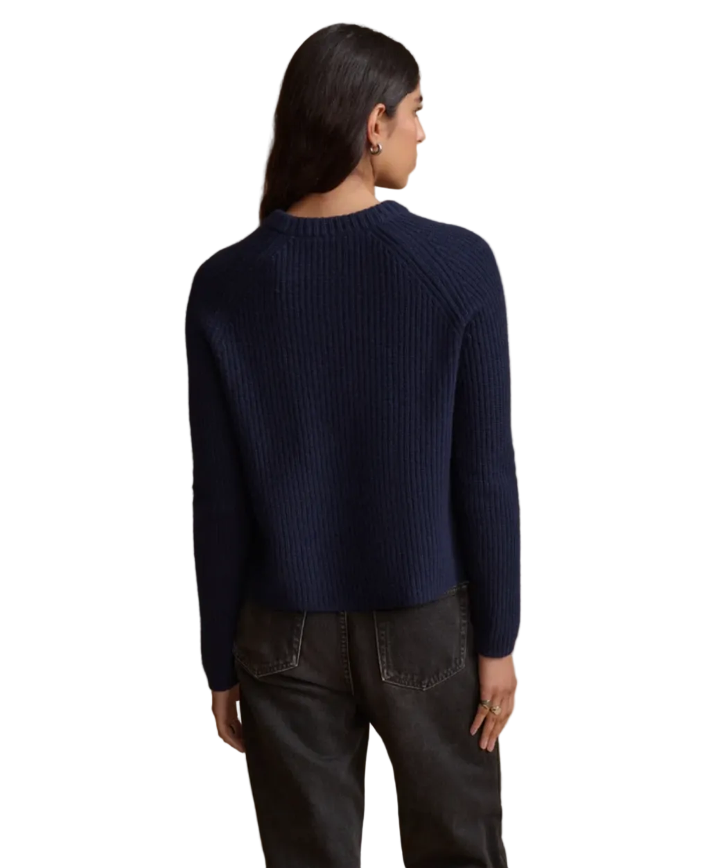 Jenni Kayne Womens Sweaters - Cashmere Cashmere Fisherman Crewneck, image 3 of 3