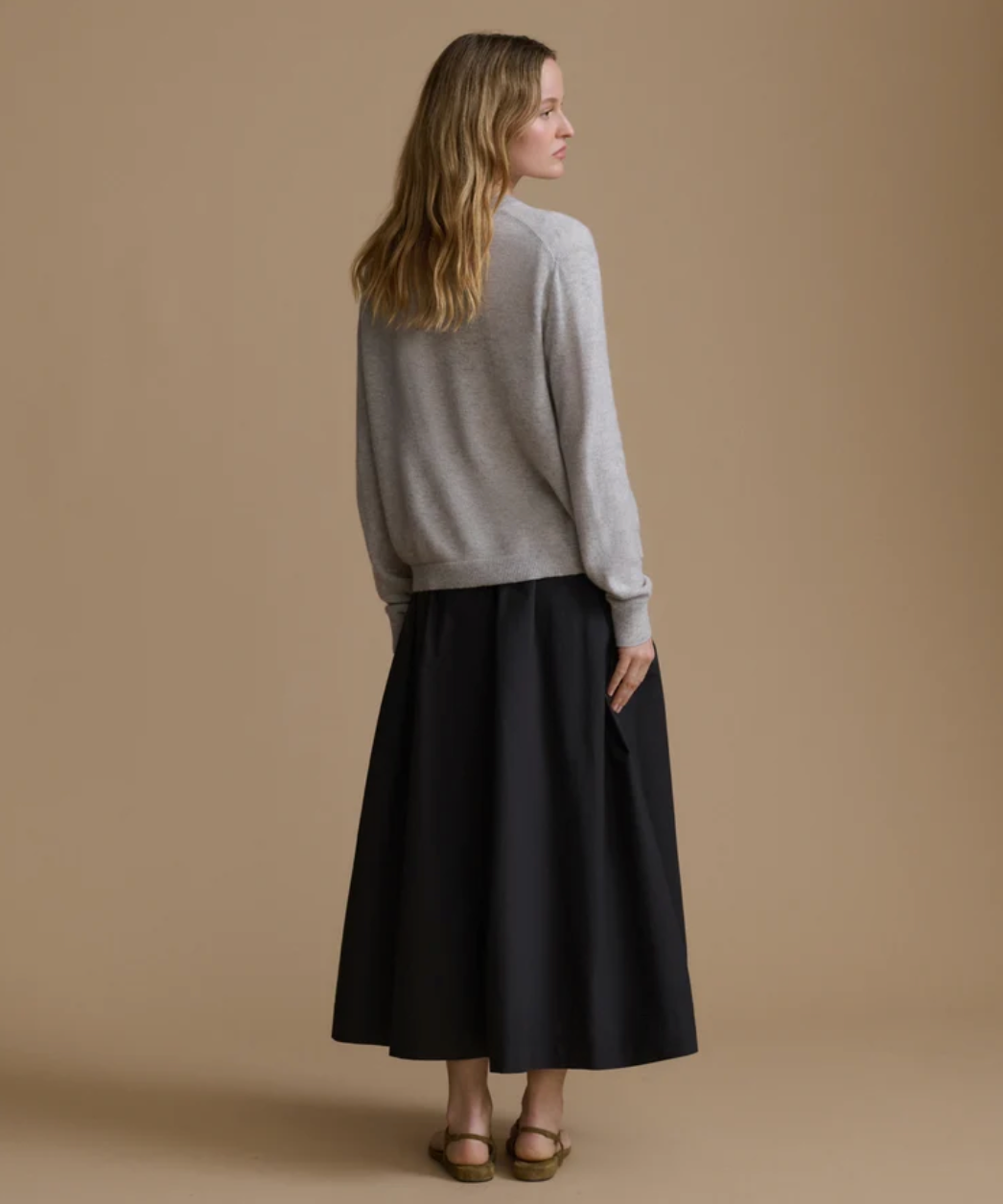 Jenni Kayne Womens Sweaters - Cashmere Flynn Cashmere V-Neck, image 6 of 6