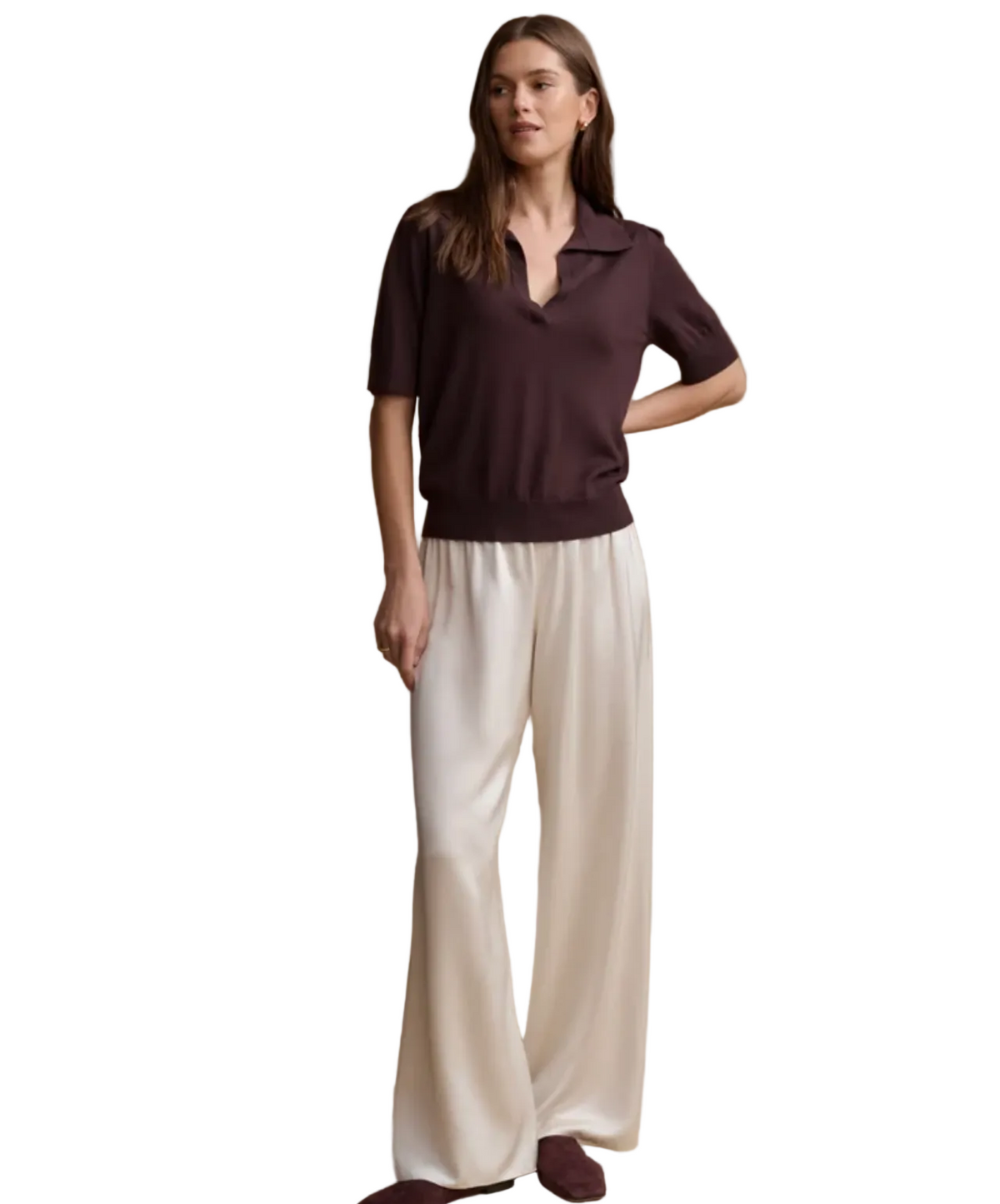 Jenni Kayne Womens Sweaters Courtney Top