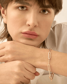Jenny Bird Womens Jewelry Gold Andi Slim Bracelet