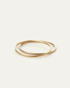 Jenny Bird Womens Jewelry Dane Bangle Set 2 Pk M - Gold