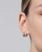 Jenny Bird Womens Jewelry Mini Florence Earrings - Two-Tone