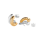 Jenny Bird Womens Jewelry Mini Florence Earrings - Two-Tone