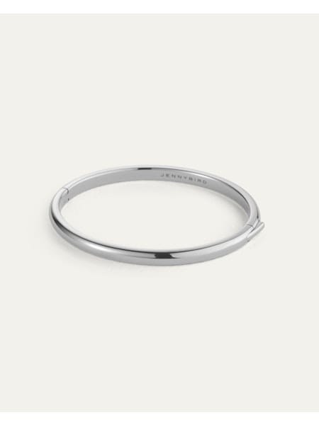 Jenny Bird Womens Jewelry Remi Bangle Large - Silver