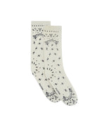 Kujten Womens Accessories Blanc Noir Sig Bandana Socks