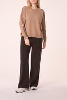 Kujten Womens Sweaters - Cashmere Amea Snow Sweater