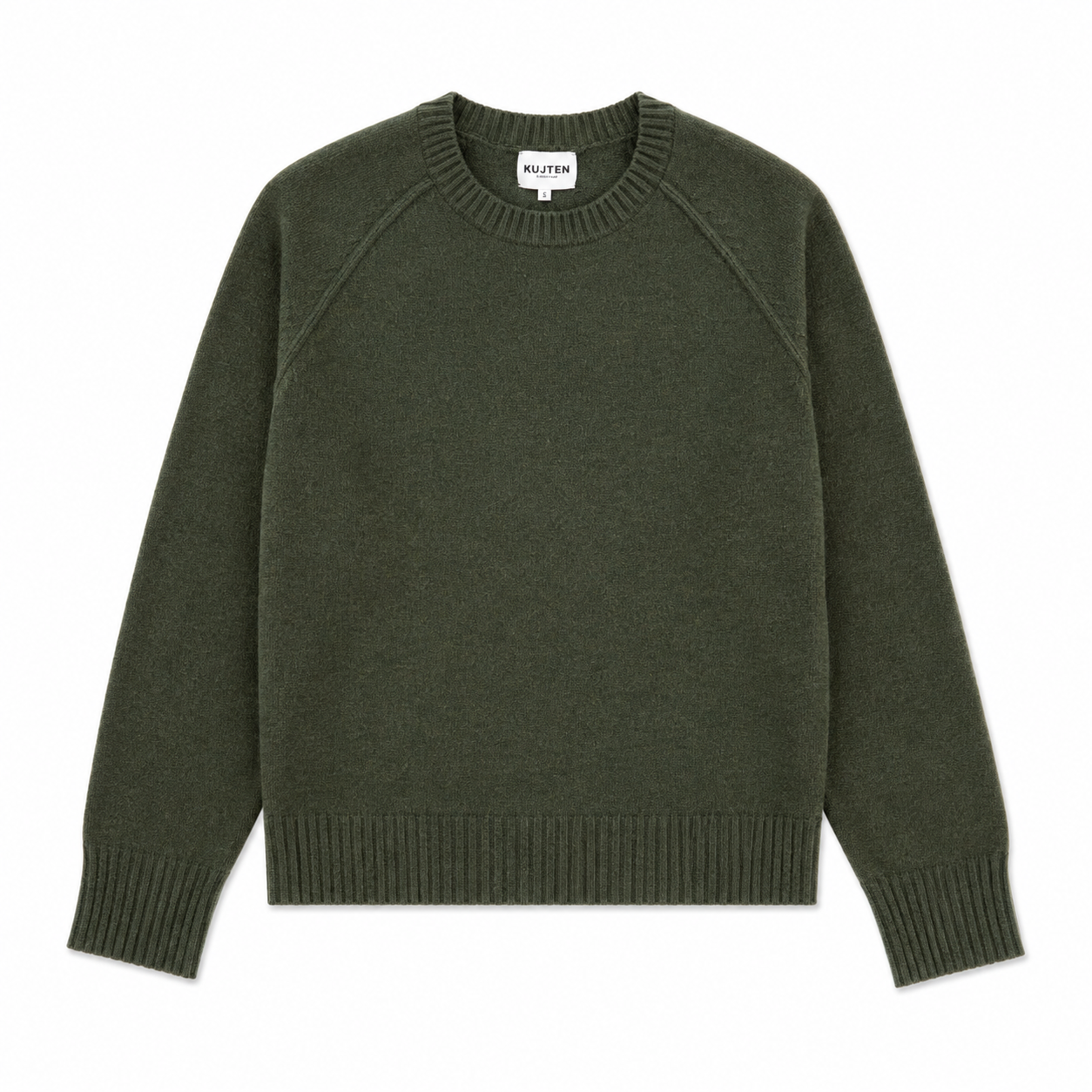 Kujten Womens Sweaters - Cashmere 1 / Kaki Fonce Cadaisy Sweater