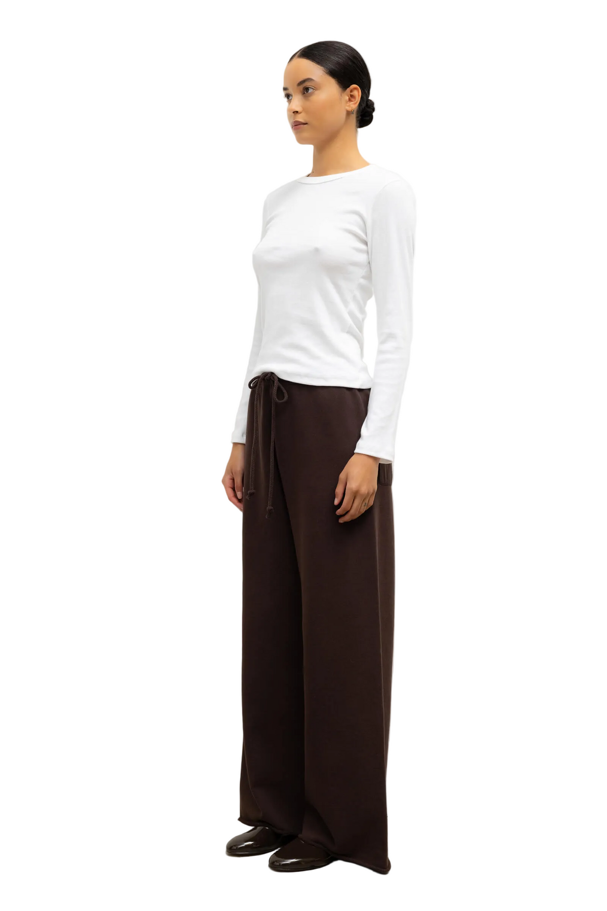 Leset Womens Basics Nando Slim Fit Long Sleeve