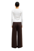 Leset Womens Basics Nando Slim Fit Long Sleeve