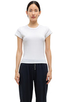 Leset Womens Basics Nando Slim Fit Tee