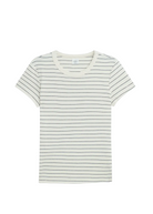 Leset Womens Novelty Knit Tops Nando Stripe slim fit