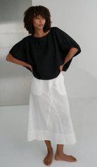 Lilly Pilly Womens Novelty Tops Tina Linen Top