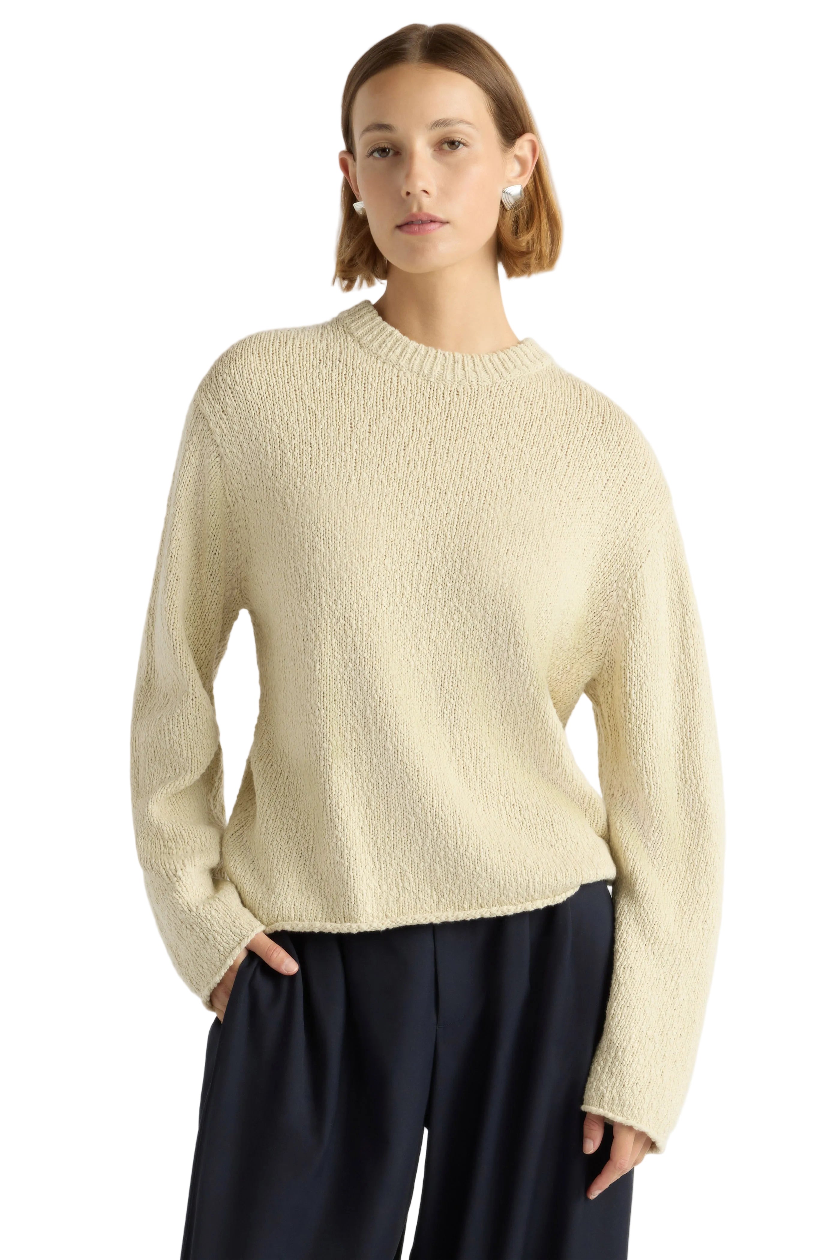 Modern Citizen Womens Sweaters Sonya Textured Sweater