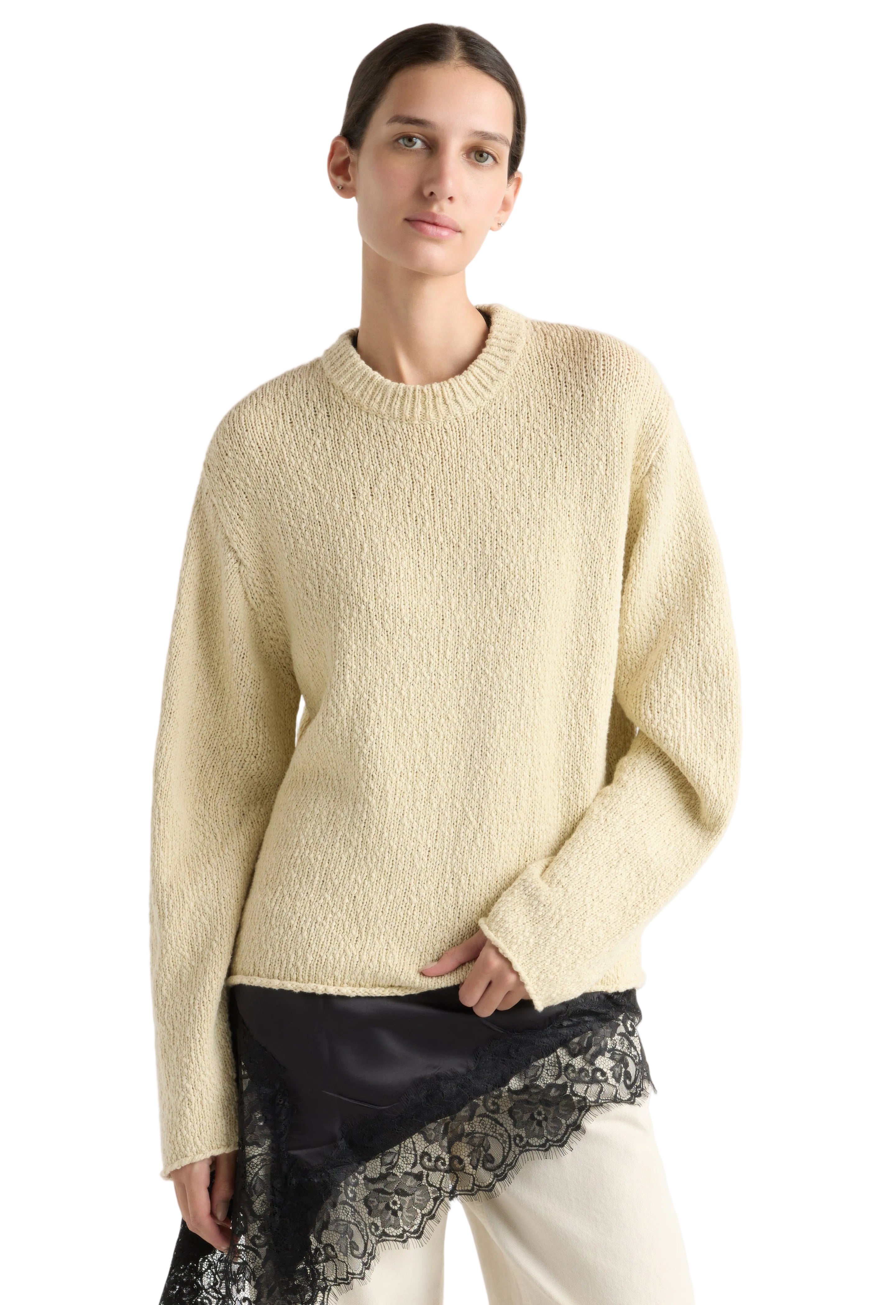 Modern Citizen Womens Sweaters Sonya Textured Sweater