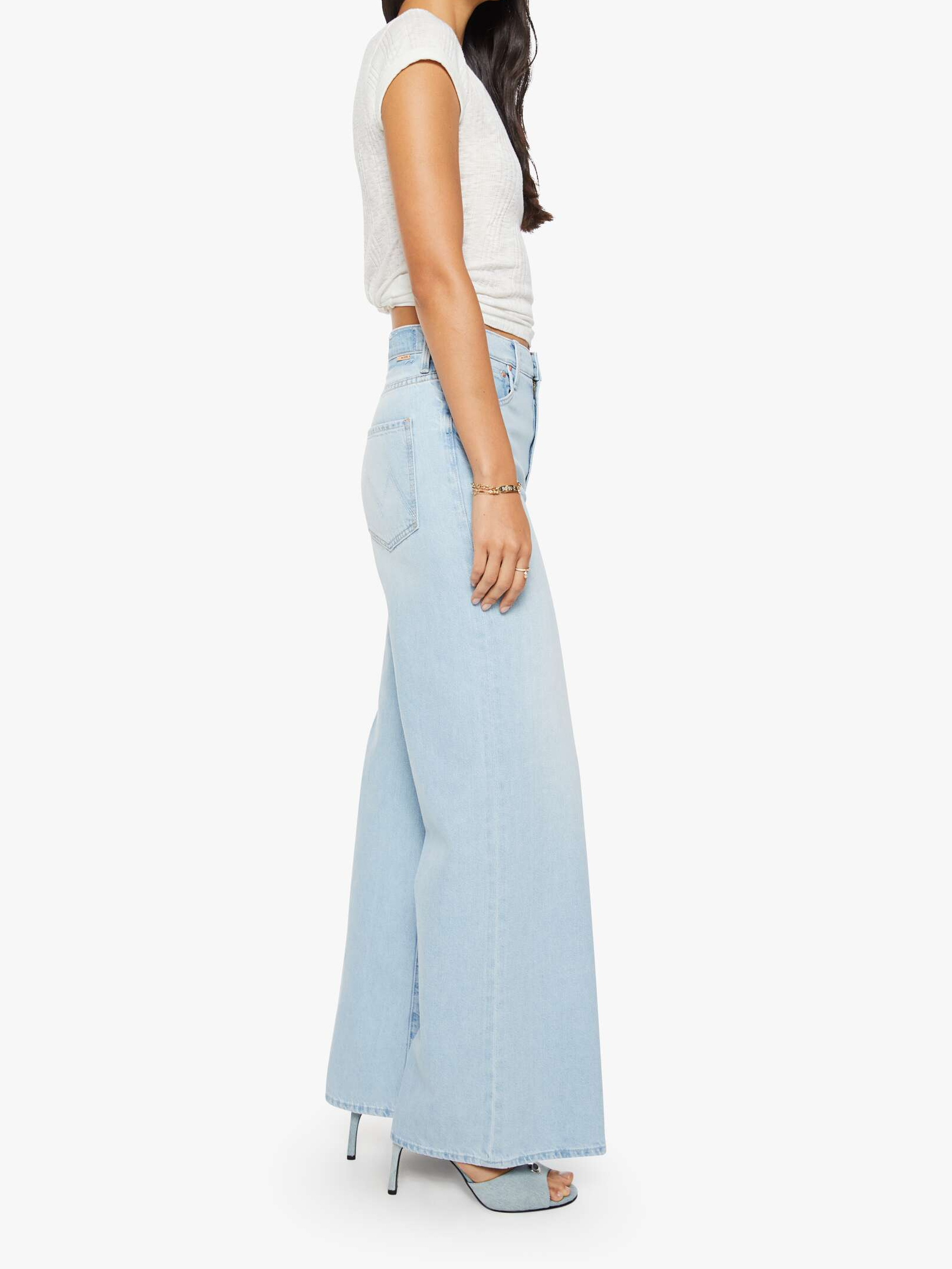 Mother Womens Denim The Ditcher Roller Zip Skimp