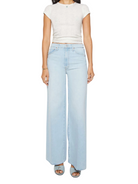 Mother Womens Denim The Ditcher Roller Zip Skimp