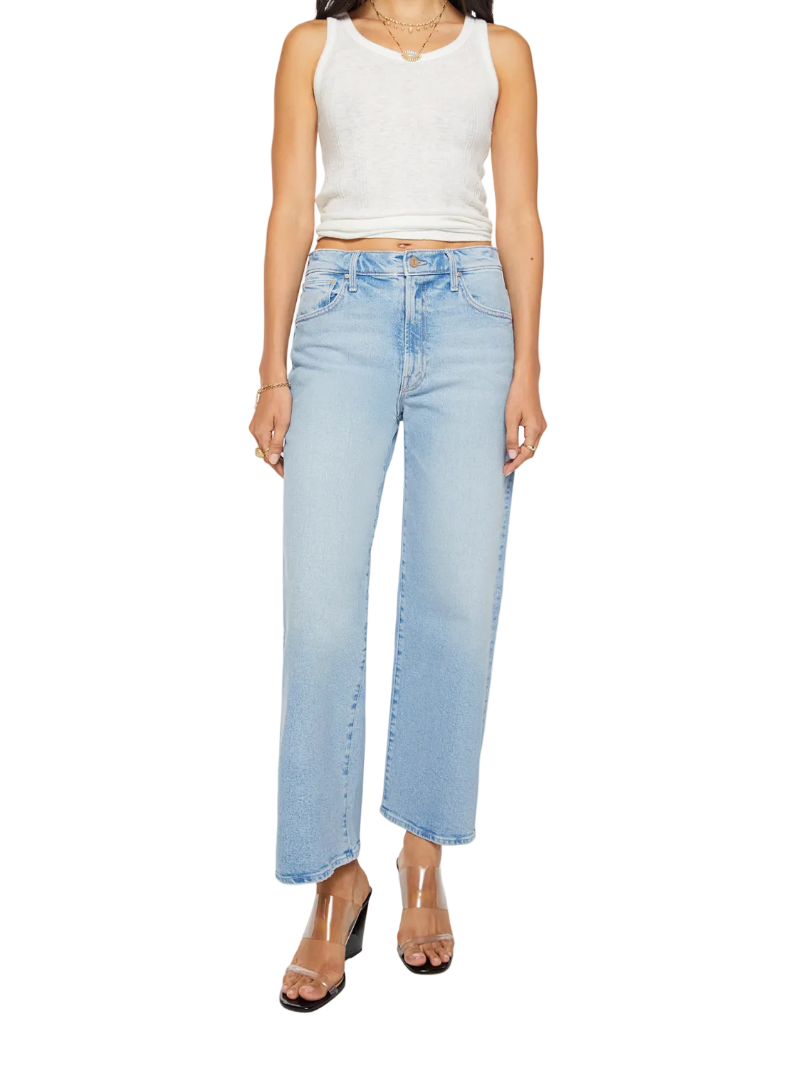 Mother Womens Denim The Dodger Ankle
