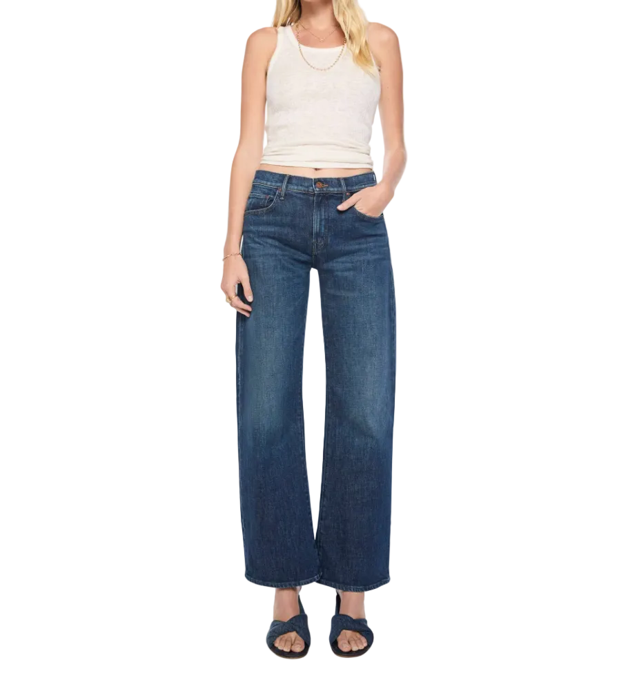 Mother Womens Denim 24 / That Belongs In A Museum The Mid Rise Lasso Sneak