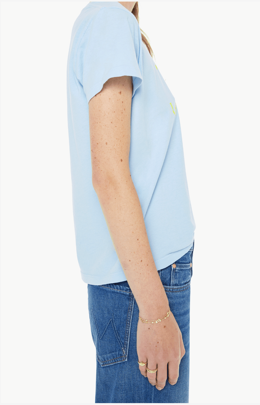 Mother Womens Novelty Knit Tops The Boxy Goodie Goodie