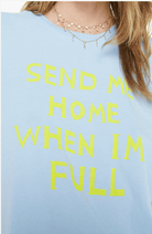 Mother Womens Novelty Knit Tops The Boxy Goodie Goodie