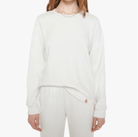 Mother Womens Novelty Knit Tops The Long Sleeve Boxy Goodie