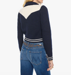 Mother Womens Sweaters The Baby Raquette Cardigan