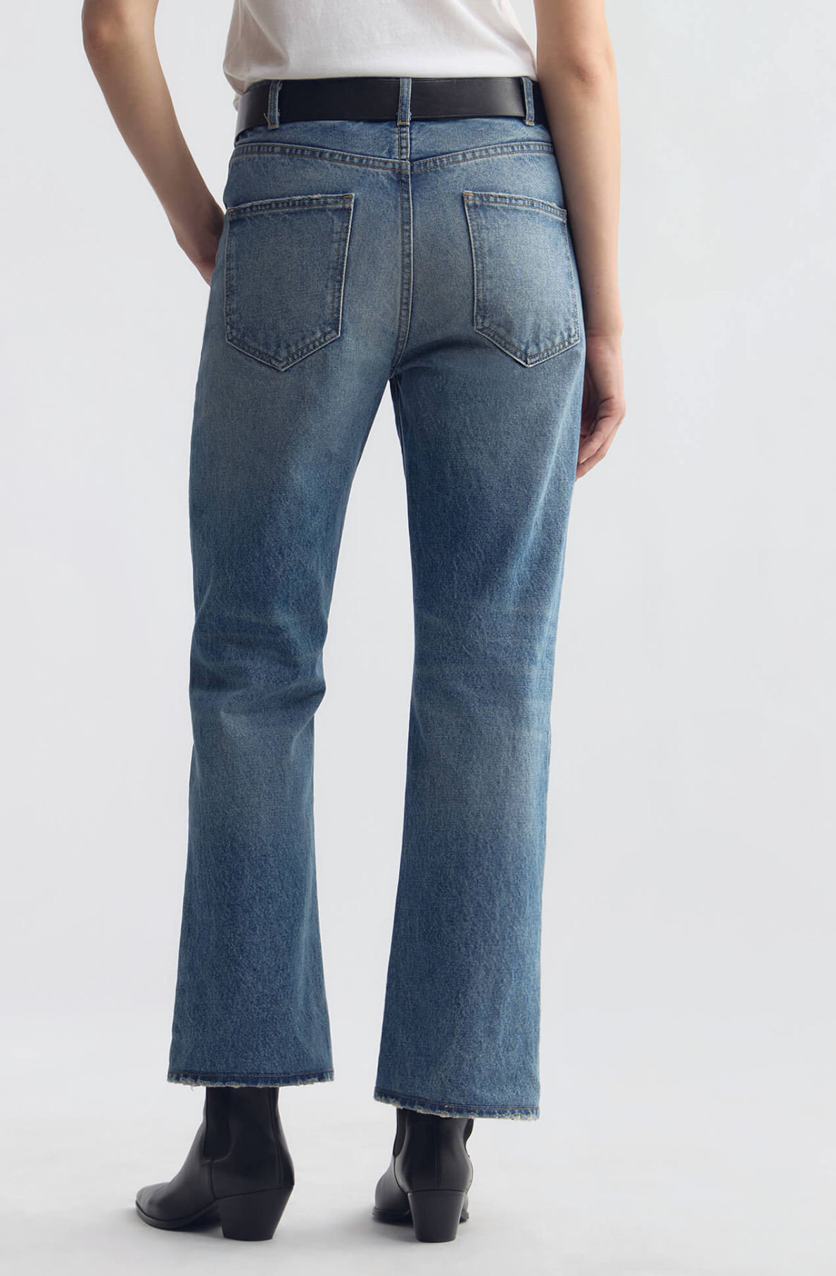 Nili Lotan Womens Denim Cropped Joan Jean, image 3 of 3