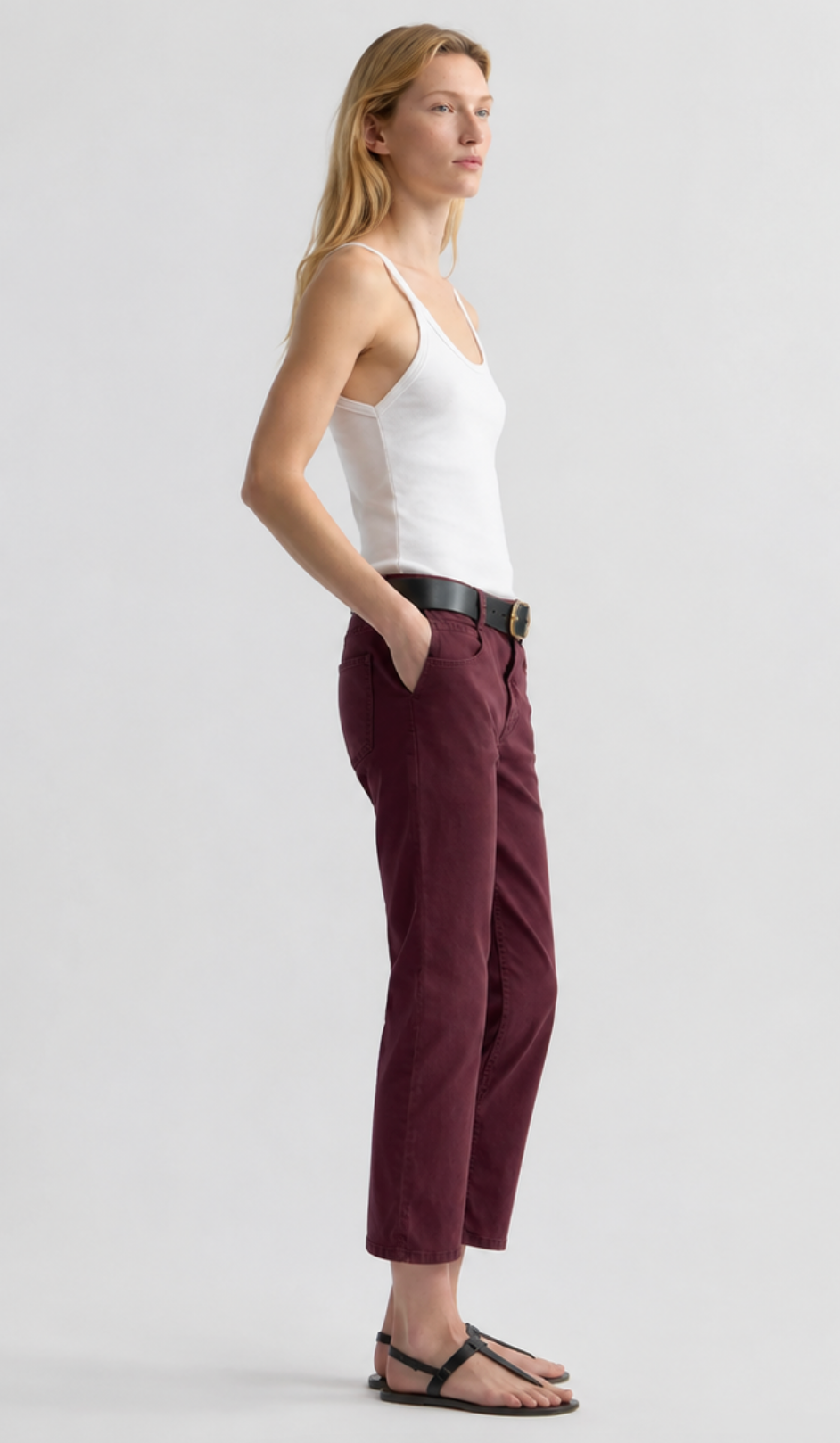Nili Lotan Womens Denim Lorimer Pant, image 2 of 3