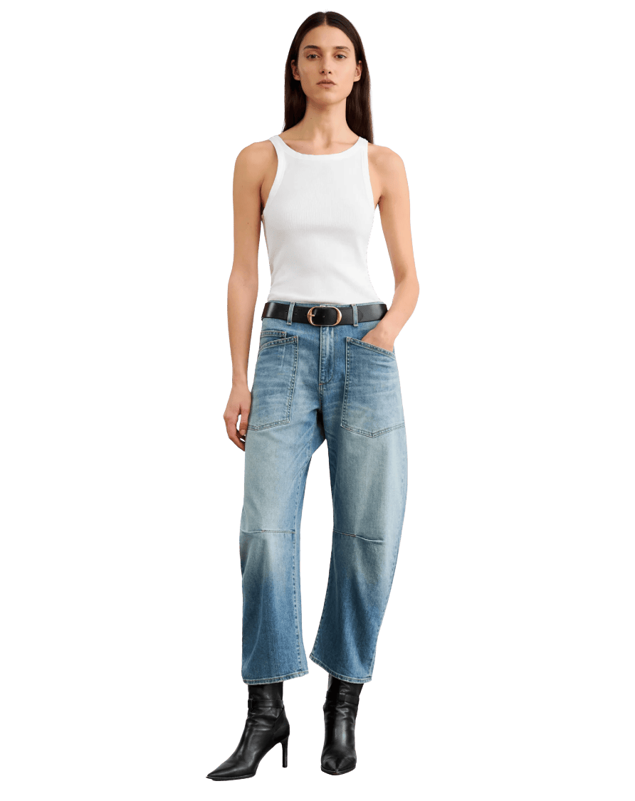 Nili Lotan Womens Denim Shon Jean