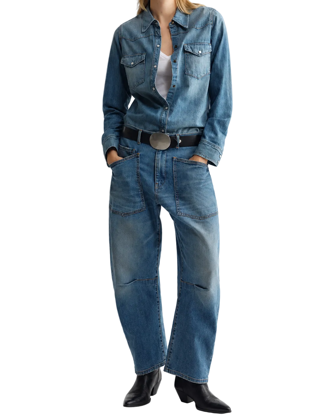 Nili Lotan Womens Denim 24 / Cienna Wash Shon Jean