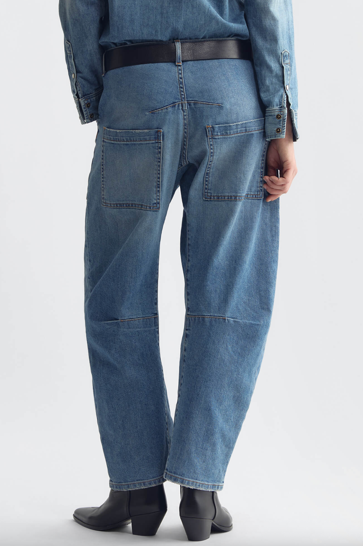 Nili Lotan Womens Denim Shon Jean