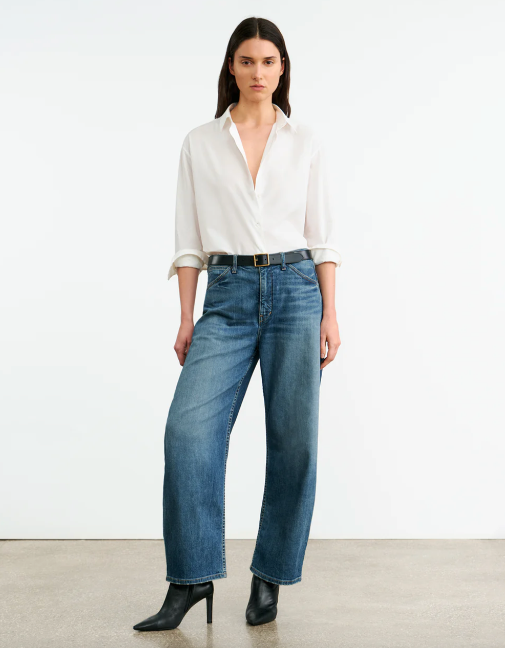 Nili Lotan Womens Denim 25 / Classic Wash Tribeca Jean