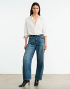 Nili Lotan Womens Denim 25 / Classic Wash Tribeca Jean