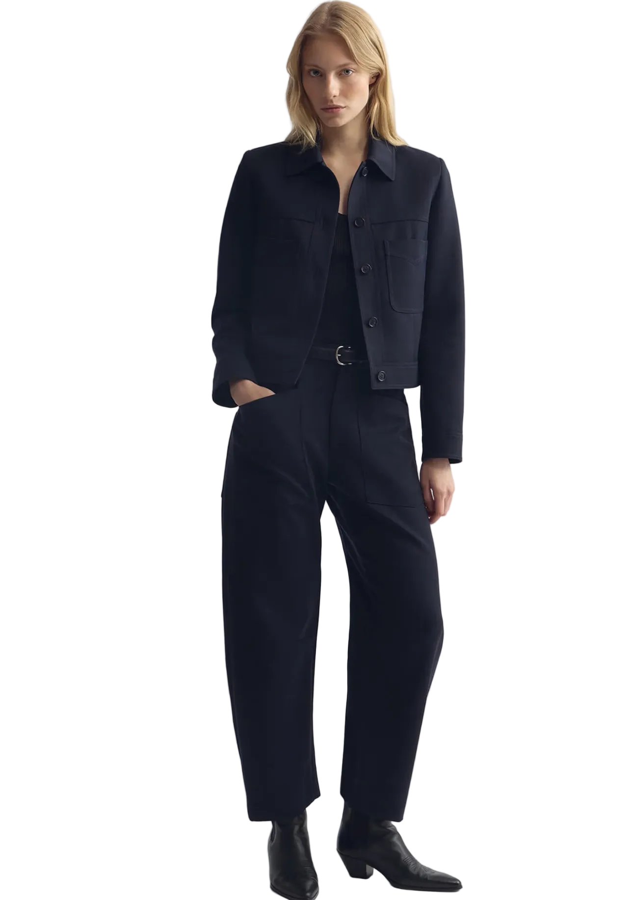 Nili Lotan Womens Jackets XSmall / Midnight Susannah Jacket
