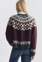 Nili Lotan Womens Sweaters Isaline Fair Isle Sweater