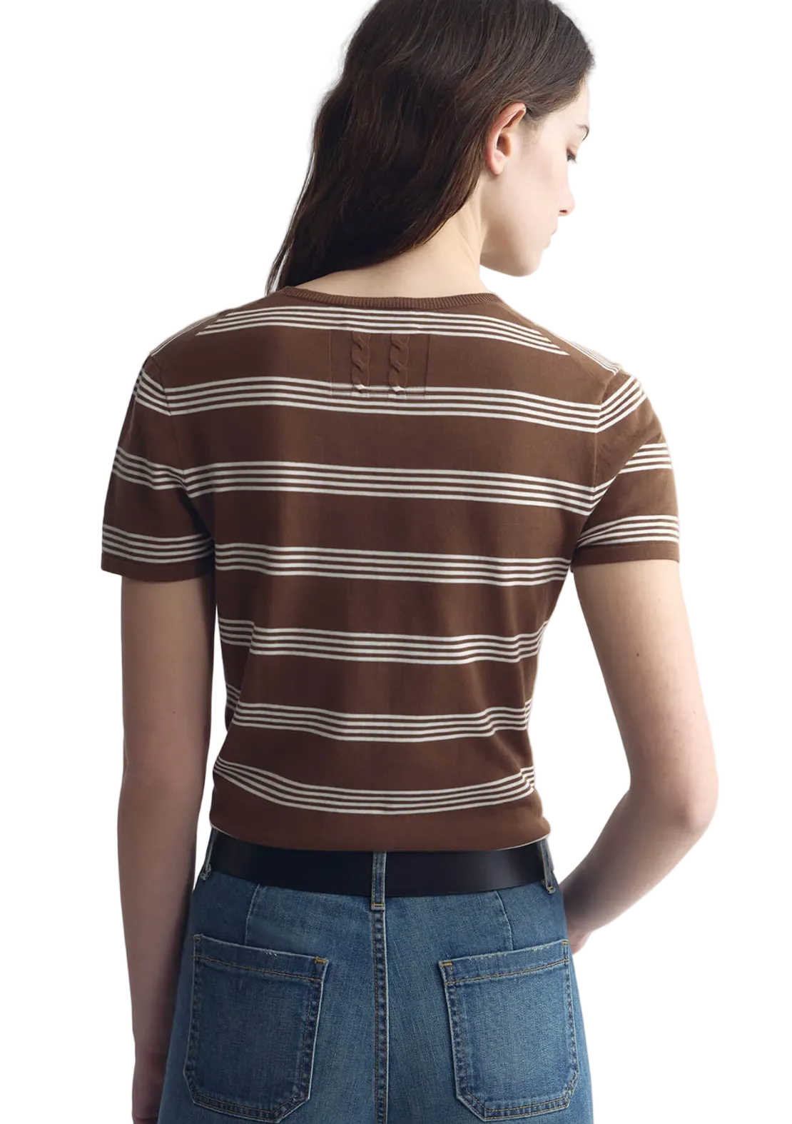 Nili Lotan Womens Sweaters Lanise Stripe Sweater