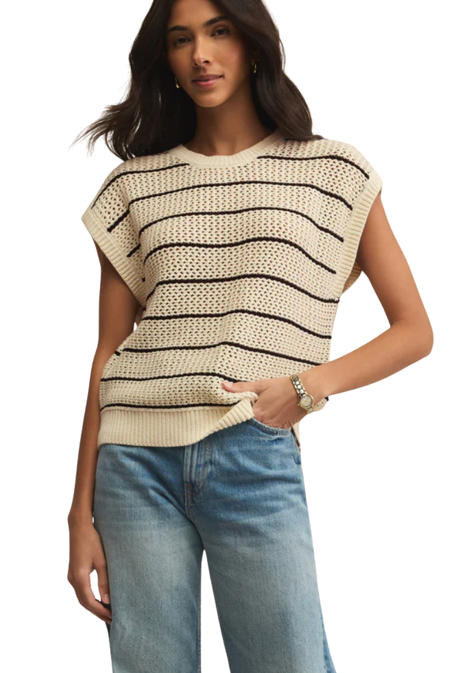 HOBBS / ホブズ SCARLETT JUMPER HOBBS Scarlett Cotton Stripe Jumper | endource