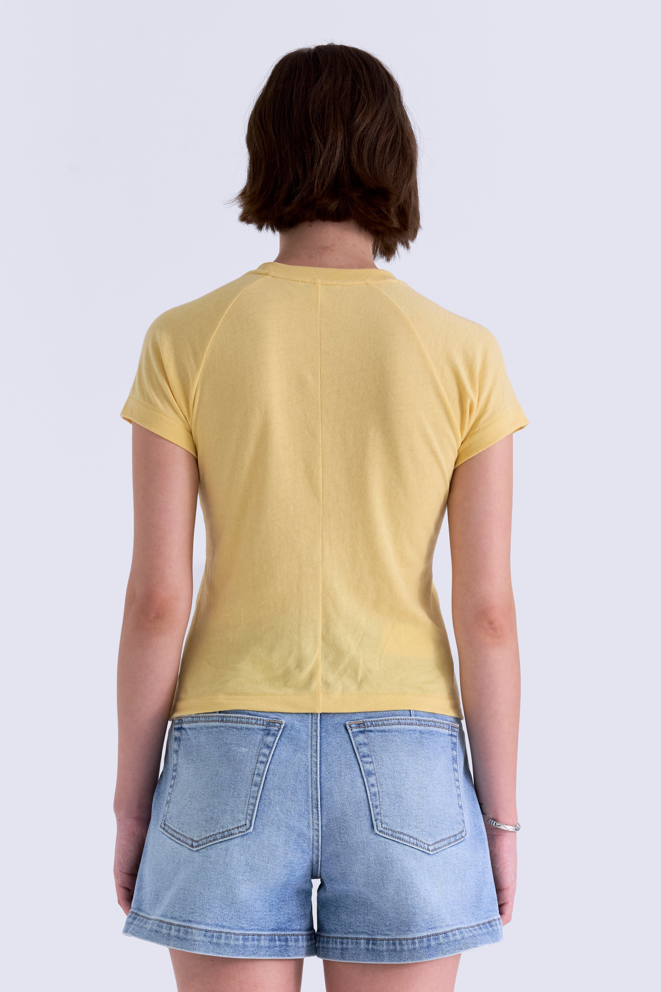 Pistola Womens Basics Ryn Shrunken Raglan Tee