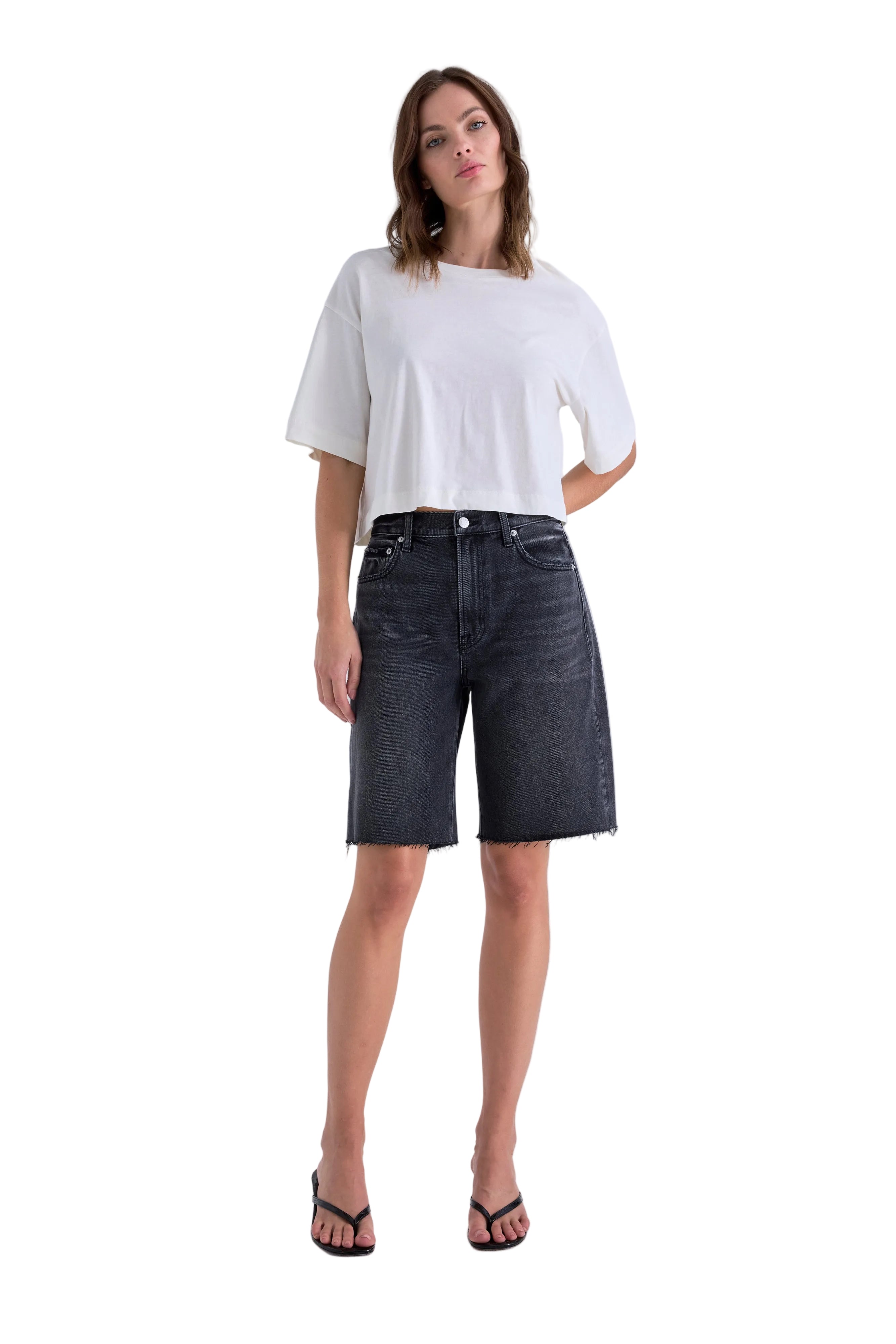 Pistola Womens Bottoms Nolan Relaxed Bermuda Short