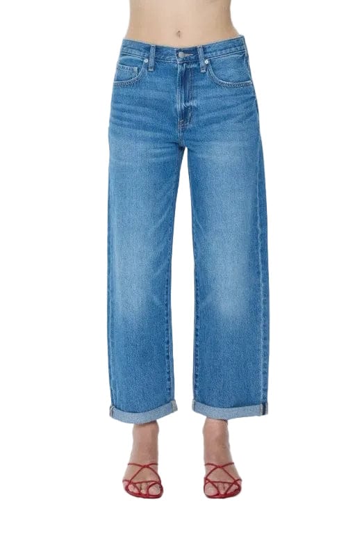 Pistola Womens Denim Donny Rolled Hem Boyfriend