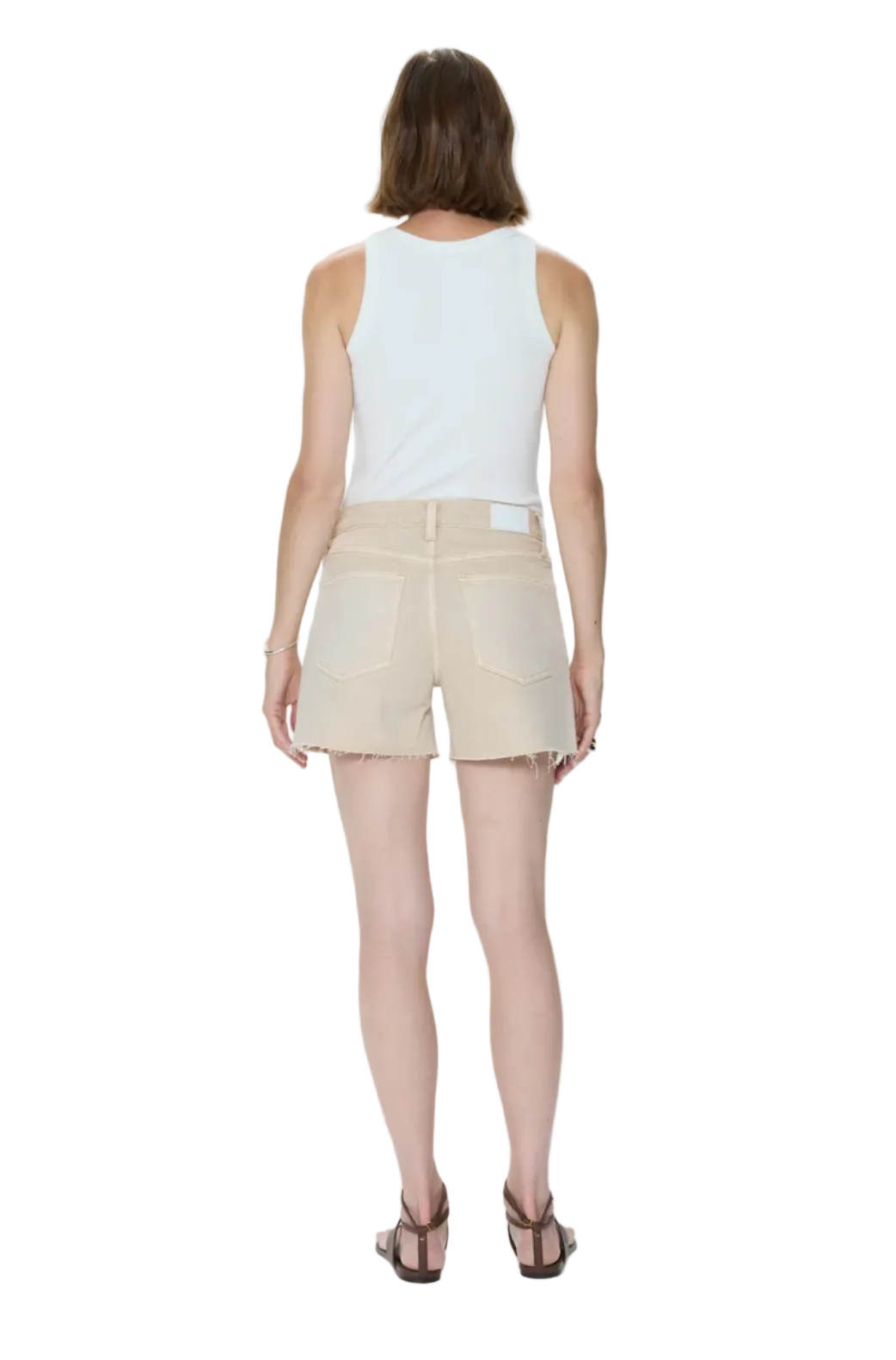 Pistola Womens Denim Kennedy Relaxed Mid Rise Short