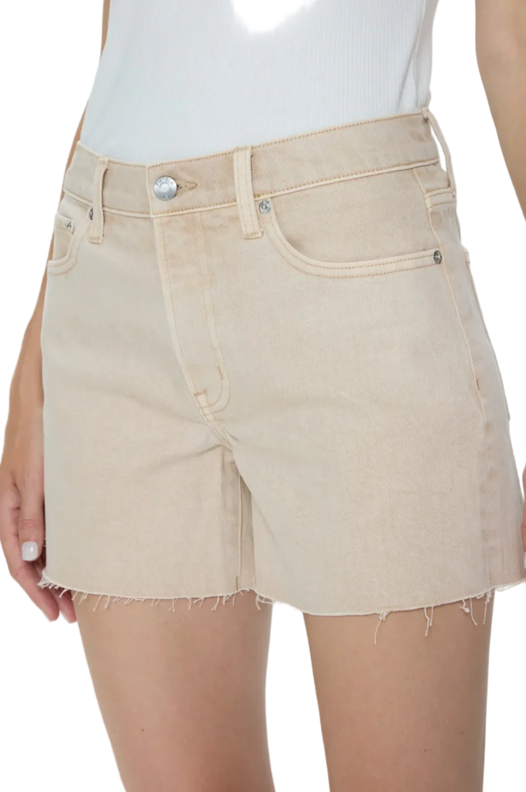Pistola Womens Denim Kennedy Relaxed Mid Rise Short