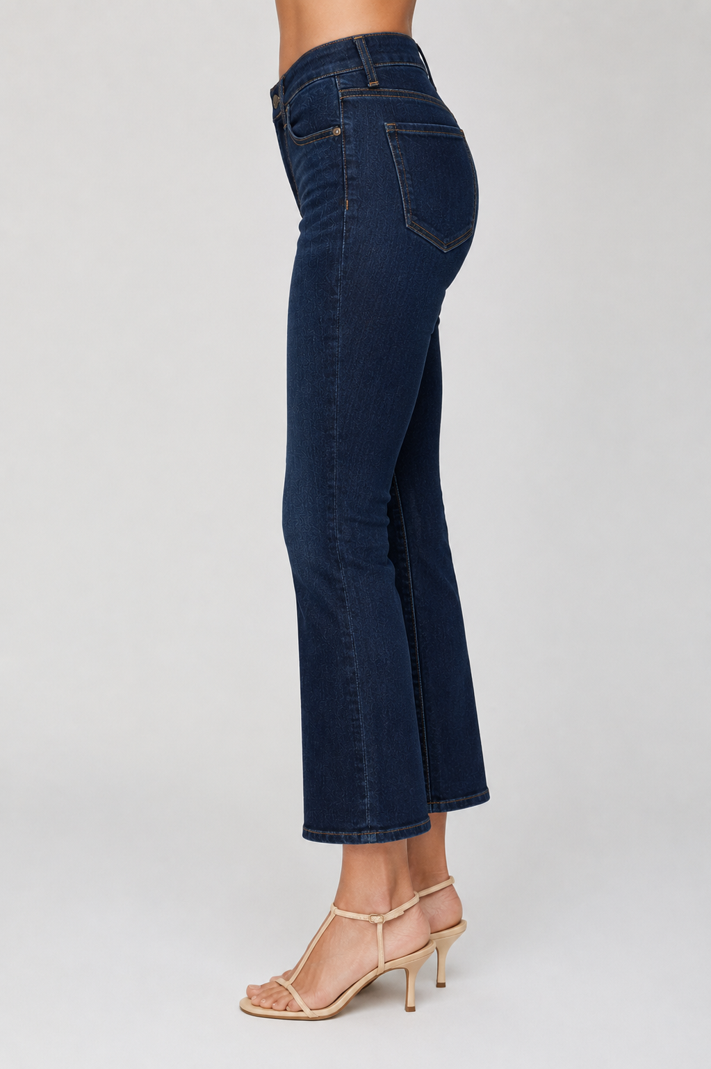 Pistola Womens Denim Lennon High Rise Crop Boot
