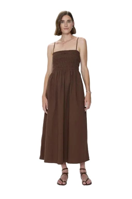 Pistola Womens Dresses Bianca Shirred Bodice Dress