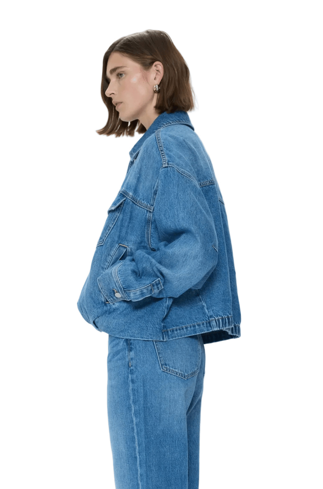 Pistola Womens Jackets Bibi Blouson Trucker Jacket